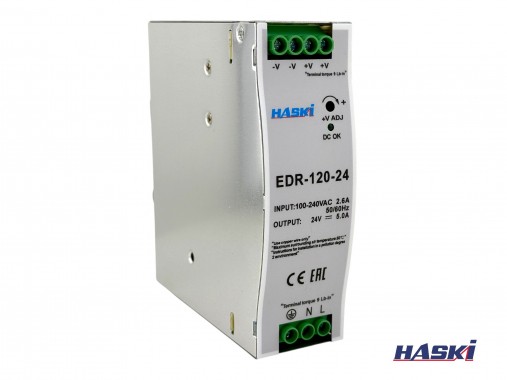 Блок питания DR-120W-24V  HASKI