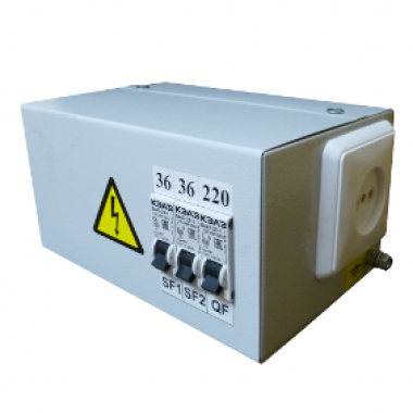 Ящик с понижающим трансформатором ЯТП-0,25-220/12-2-IP31-УХЛ3-КЭАЗ