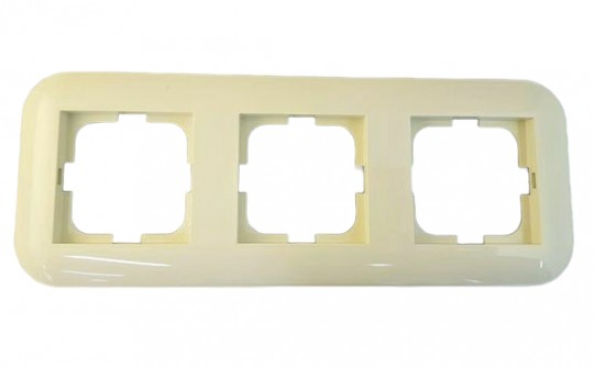 РАМКА ТРОЙНАЯ (КРЕМОВЫЙ ЦВЕТ) Loft natural