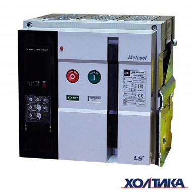 Автоматический воздушный выключатель AN-16D3-16H MAD0D0BX NG5U0AL RU 3Р 1600А Metasol