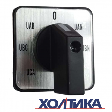 Переключатель вольтметра LW8-26-20 YH5/3  HASKI