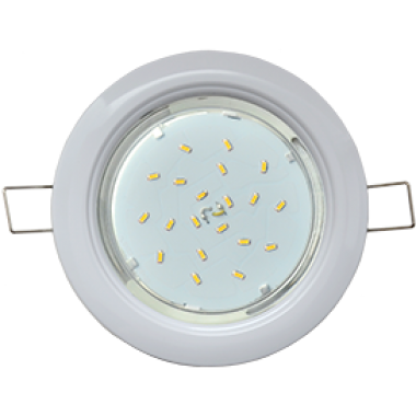 Светильник встраиваемый Ecola GX53 DGX5315 легкий белый 18x100 /FW53EFECD/