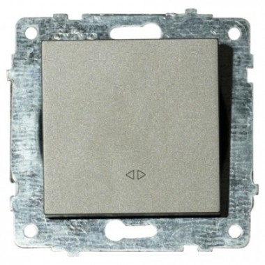 ВЫКЛЮЧАТЕЛЬ ПЕРЕКРЕСТНЫЙ (АНТРАЦИТ ЦВЕТ) М + К