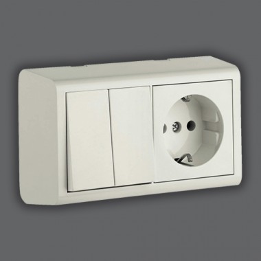 РОЗЕТКА С ЗАЗЕМЛЕНИЕМ NIVO