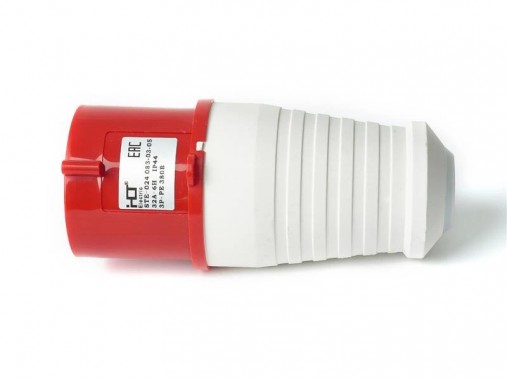 Вилка 024 3Р+РЕ 32А 380В IP44 HLT