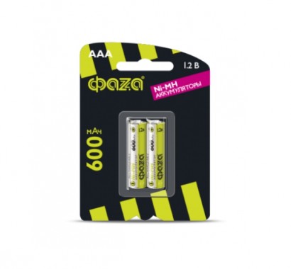 Аккумулятор ФАZА AAA  600мАч Ni-MH BL-2