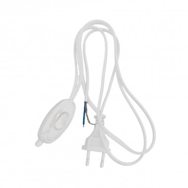 Сетевой шнур LEEK LE E2S для бра 1,7м 2х0,5 2А белый