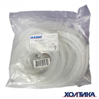 Бандаж спиральный кабельный SWB-8, D8 мм (L 10м) HASKI