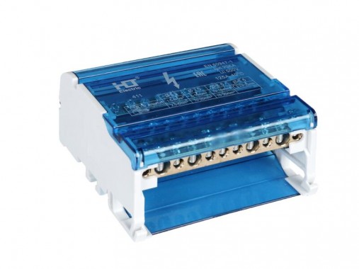 Шины на DIN-рейку в корпусе (кросс-модуль) 3L+PEN 4*11 HLT