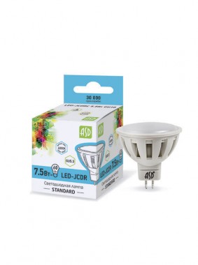 Kupit Lampa Svetodiodnaya Led Jcdr Standard 7 5vt 230v Gu5 3 4000k 675lm Asd V Minske Ceny Optom I V Roznicu