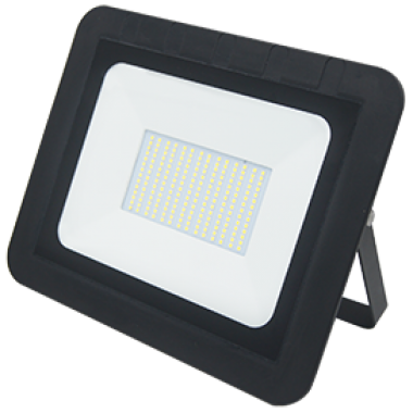 Прожектор светодиодный Ecola Projector  LED 300,0W 220V 6000K 24000Lm IP65 тонкий Черный 400x280x35/JPD300ELB/