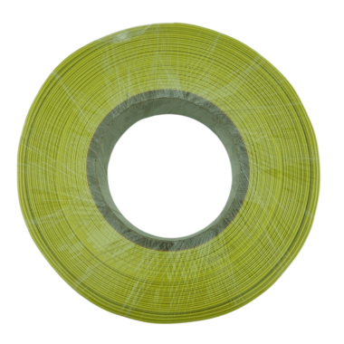 Термоусаживаемая трубка ТУТнг 30/15 желтая (50 м/ролл) HASKI 