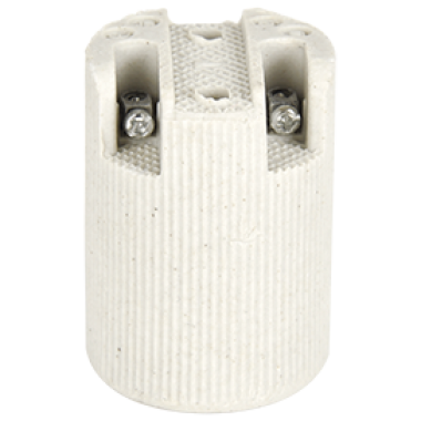 Патрон Ecola base керамический E14 белый /AB4SCWEAY/