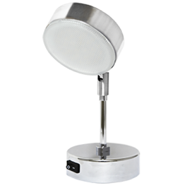 Светильник настенный Ecola GX53 FT4173 поворотный на среднем кроншт хром 210x80 /FC5341ECB/  