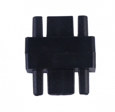 Коннектор шинопровода прямой SC-1B-TL черный серии TOP-LINE IN HOME