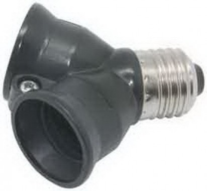 Переходник Ecola base с цоколя E27 на 2хE27 черненая бронза /A7T27HEAY/  