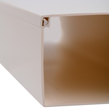 Кабель-канал 80х60 мм белый (8 м/уп.)