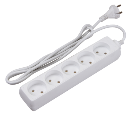 Удлинитель ФАZА FS-05-500  (5 розеток, 5 метра)