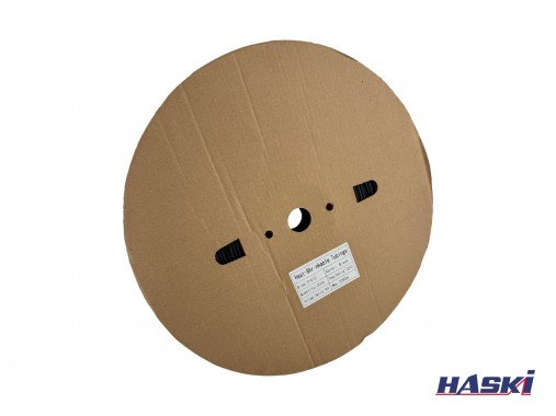 Термоусаживаемая трубка ТУТнг 4/2 черная (200 м/ролл) HASKI 