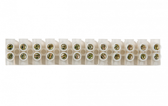 Колодка КЗВ 60-12 60А 6-25мм 12пар IN HOME