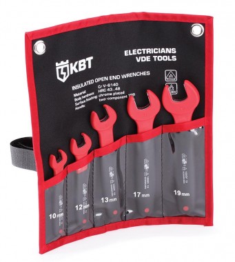 Набор изолированных однорожковых ключей 5 шт. НИИ-06