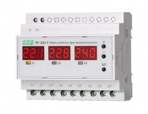 Переключатель фаз автоматический PF-451-1
