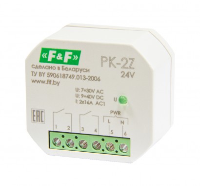 Реле электромагнитное PK-2Z-24