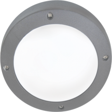 Светильник накладной Ecola GX53 LED B4139S IP65 матовый Круг алюмин. 1*GX53 серый 145x145x65 /FS53SSECS/