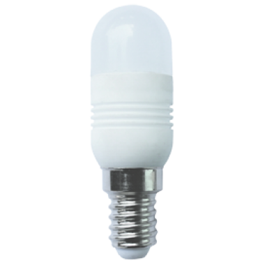 Лампа светодиодная Ecola T25 LED Micro 3,3W 220V E14 4000K 270° матовая (керамика) (для холодил., шв. машинки и т.д.) 72x23 /B4TV33ELC/