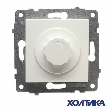 ВЫКЛЮЧАТЕЛЬ (ДИММЕР) 800 ВАТТ (БЕЛЫЙ ЦВЕТ) М + К