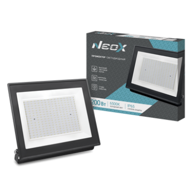 Прожектор светодиодный ДДО-8 200Вт 6500К 20000Лм 100лм/Вт IP65 NEOX
