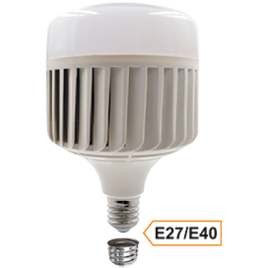 Лампа светодиодная Ecola High Power LED Premium 150W 220V универс E27/E40 (лампа) 4000K 260х180mm /HPV150ELC/