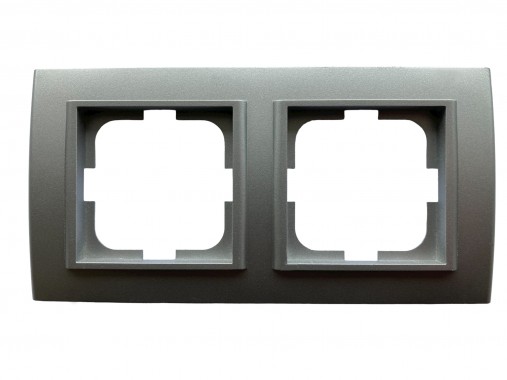 РАМКА 2-я (СЕРЕБРИСТЫЙ ЦВЕТ) MINA