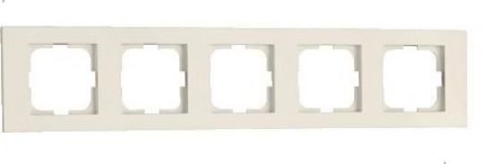 РАМКА ПЯТЕРНАЯ (КРЕМОВЫЙ ЦВЕТ) GRANO