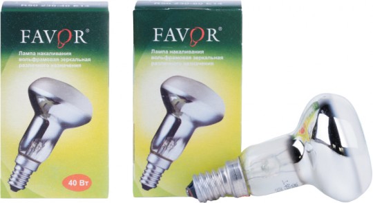 Лампа накаливания R50 230-60 E14 Favor (100)