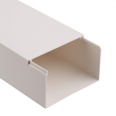 Кабель-канал 100х60 мм белый (8 м/уп.)