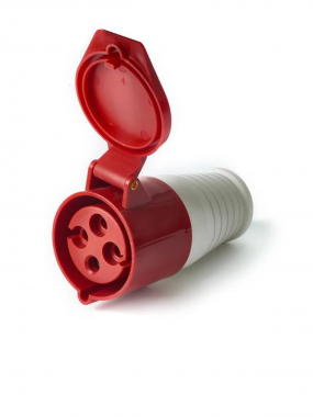 Розетка 224 переносная 3Р+РЕ 32А 380В IP44 HLT