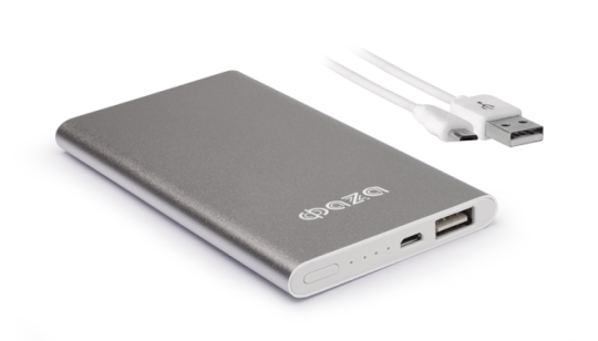 Внешний аккумулятор ФАZА PB-60M-sr (серебряный)