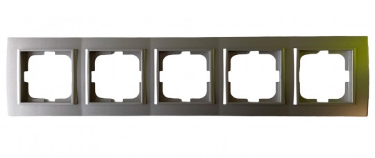 РАМКА 5-я (СЕРЕБРИСТЫЙ ЦВЕТ) MINA