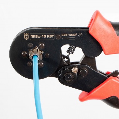 Пресс-клещи ПКВш-10 серия ПРОФИ (КВТ)