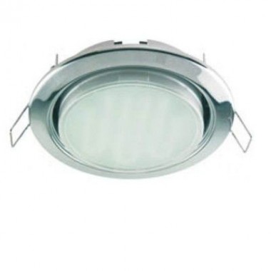 Светильник встраиваемый Ecola GX53 H4 Downlight without reflector_chrome хром 38x106 - 2pack /FC53P2ECB/