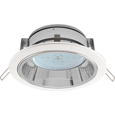 Светильник встраиваемый Ecola GX53 H2R Downlight with reflector_white с рефлектором белый58x125 /FW53H2ECB/