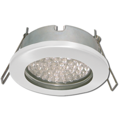 Светильник встраиваемый Ecola GX53 H9 защищенный IP65 без рефл. белый 98х55 /FW5365ECB/