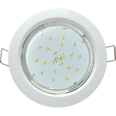 Светильник встраиваемый Ecola GX53 H4 Downlight without reflector_white белый 38х106 /FW53H4ECB/
