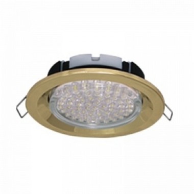 Cветильник встраиваемый Ecola GX53 FT3225 глубокий легкий золото 27x109 /FG5305ECB/