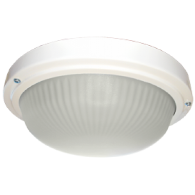 Светильник накладной Ecola Light GX53 LED ДПП 03-18-103 Круг 3*GX53 матовое стекло IP65 белый 280х280х90 /TR53L3ECR/