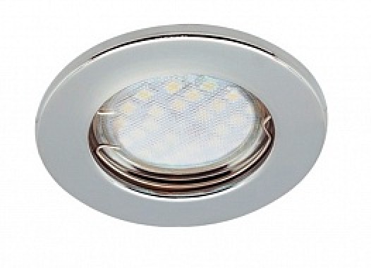 Светильник встраиваемый Ecola Light MR16 DL90 GU5.3 плоский хром 30x80 2pack (кd74) /FC1621EFY/