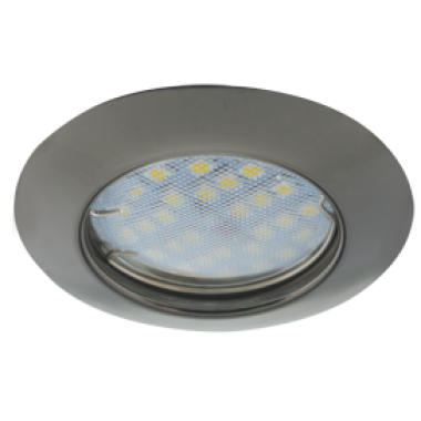 Светильник встраиваемый Ecola Light MR16 DL92 GU5.3 выпуклый черный хром 30x80 2 pack (кd74) /FM1622EFY/