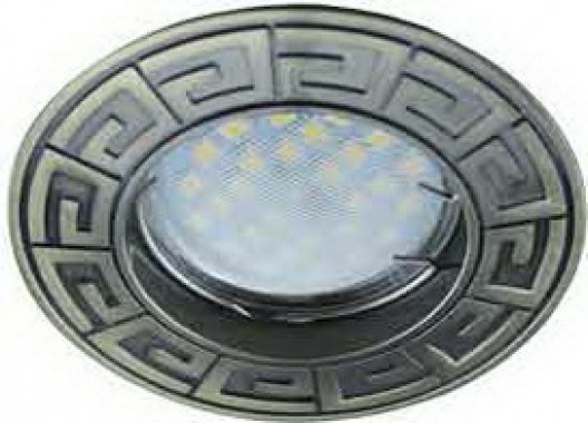 Светильник встраиваемый Ecola MR16 DL110A GU5.3 литой Антик чернен бронза 24x86 /FA1602EFF/