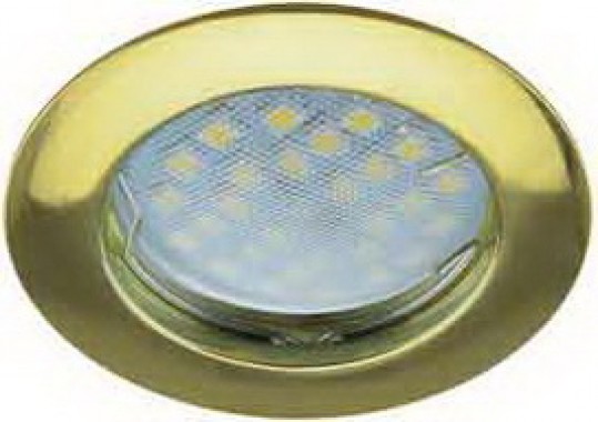 Светильник встраиваемый Ecola MR16 DL100 GU5.3 литой золото 24x75 /FG1601EFF/